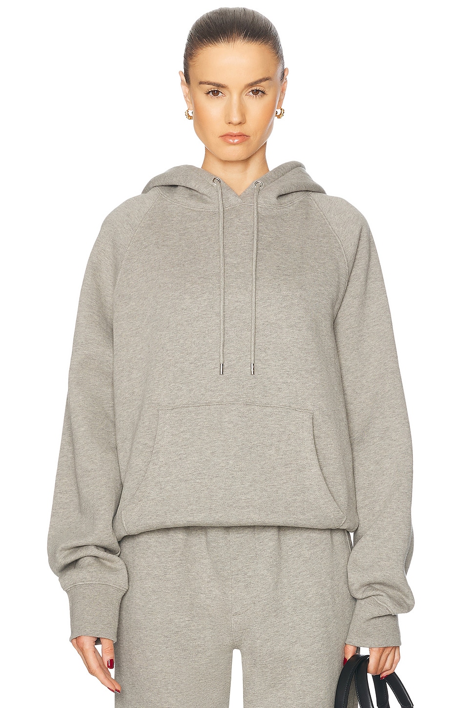 

Пуловер с капюшоном WAO, цвет Heather Grey