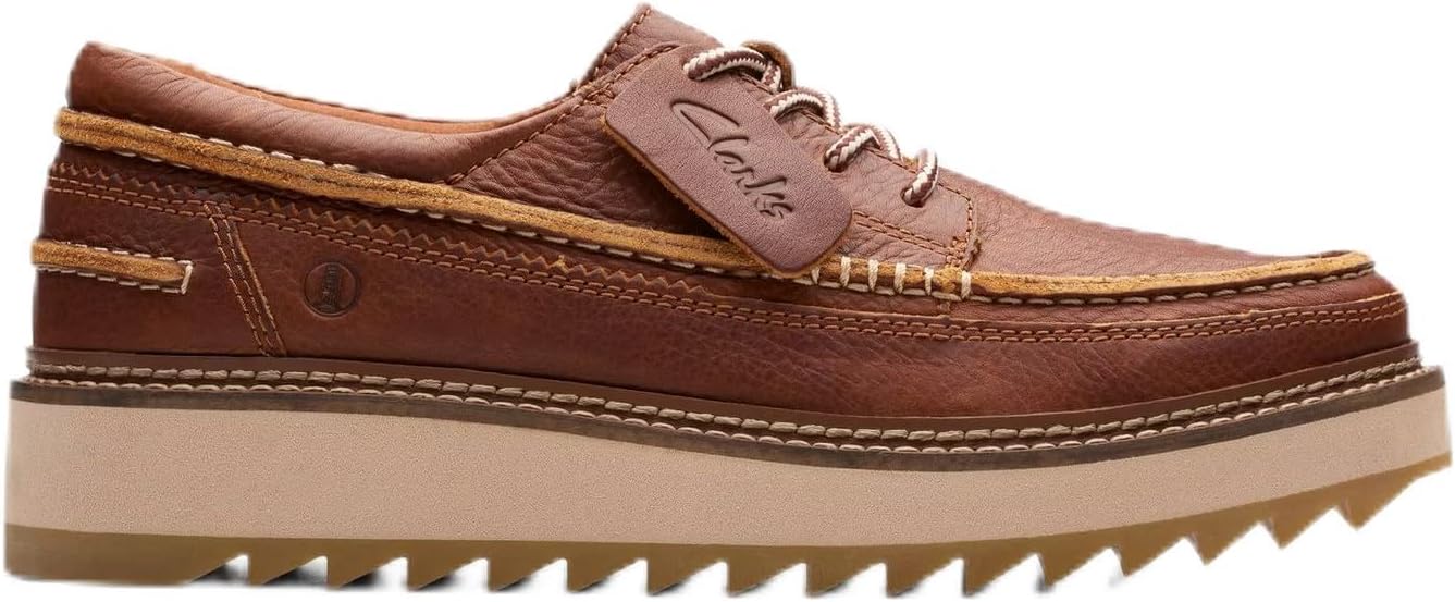 

Мужские кроссовки Clarks Clarkhill с шнуровкой, коричневый