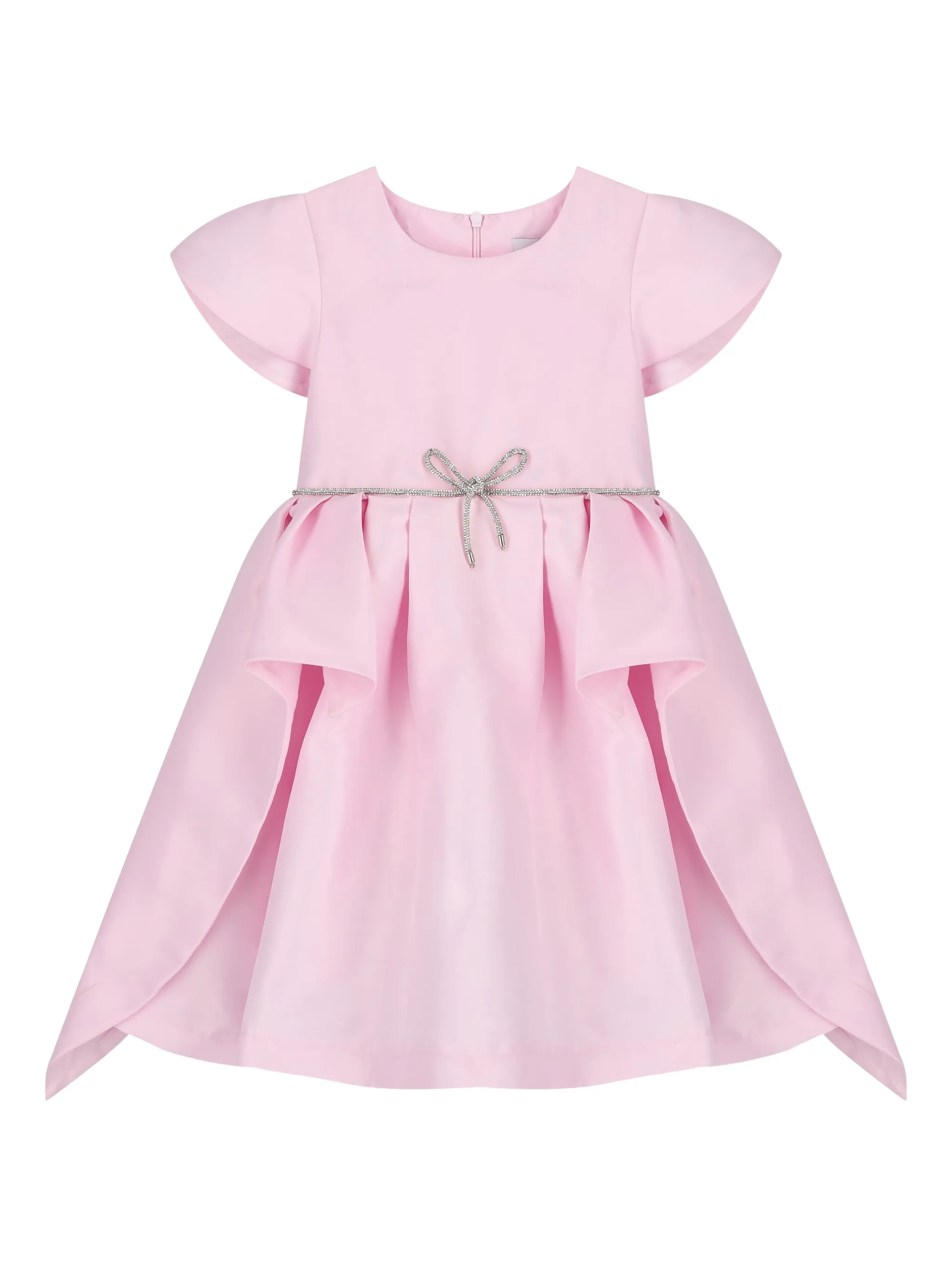 

Украшенное атласное платье Mama Luma Kids, розовый