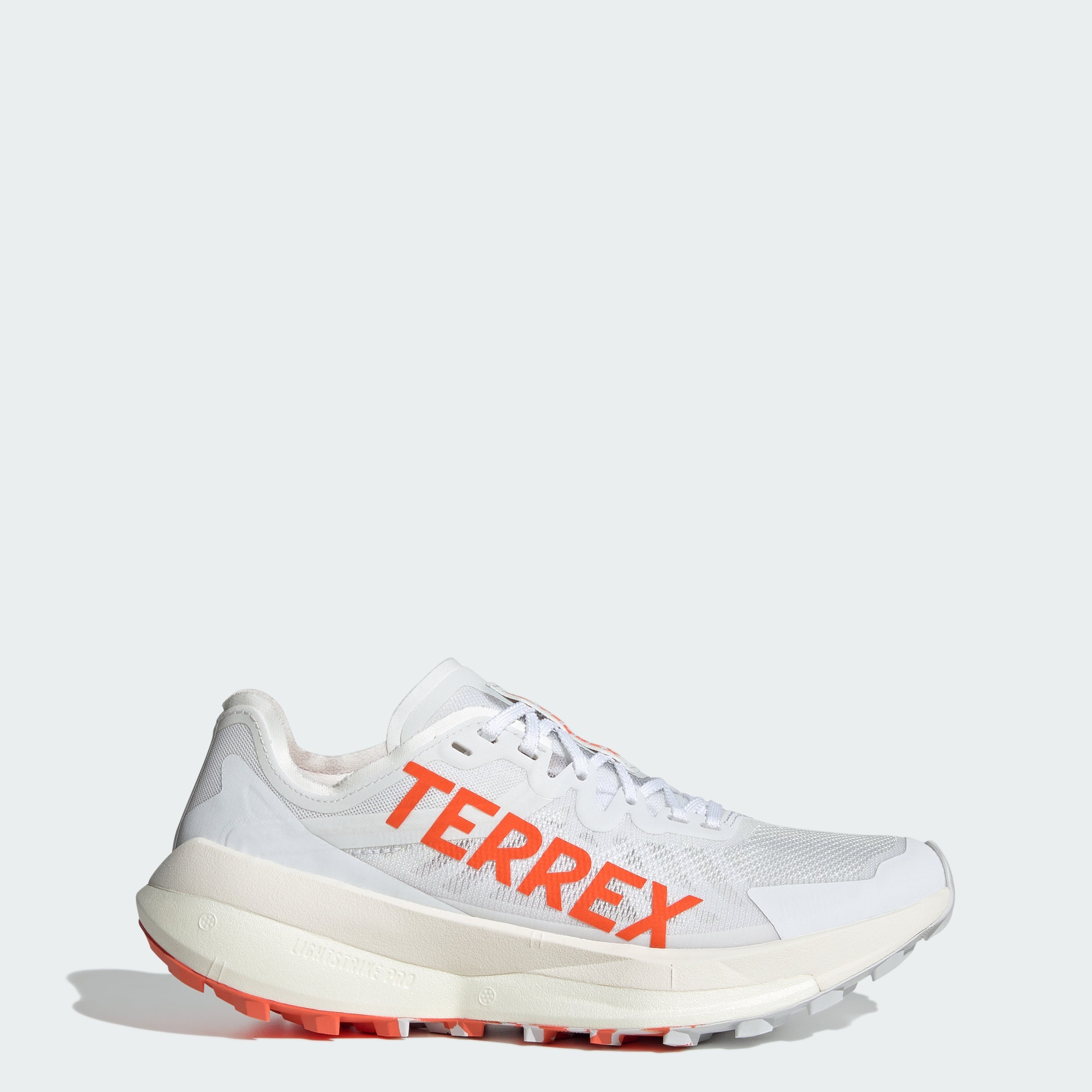 Женские кроссовки для трейлраннинга Adidas Terrex Agravic Speed, белый/оранжевый/серый