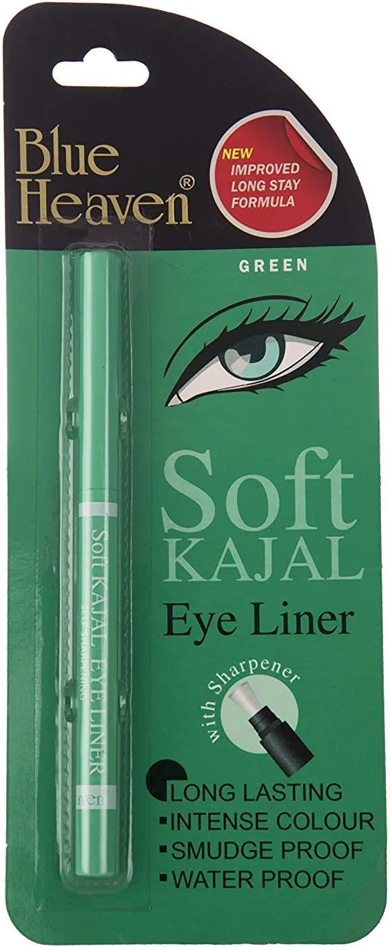 Подводка для глаз каял Ech Indian Blue Heven, зеленая