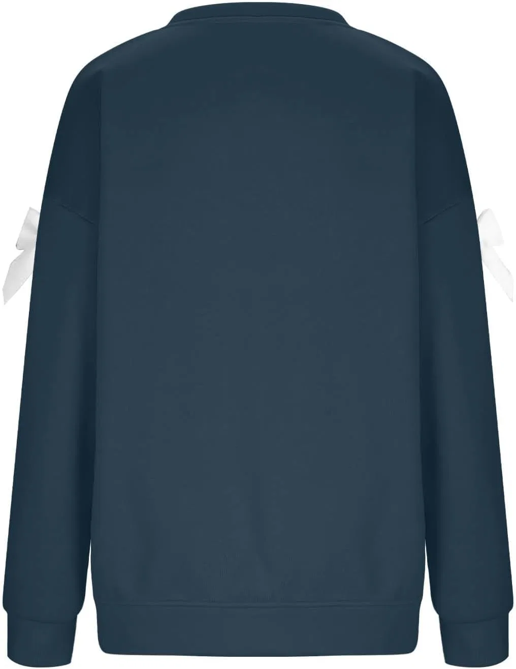 Блуза женская с принтом Санта-Клаус, Generic, 1-dark Gray — фото 2