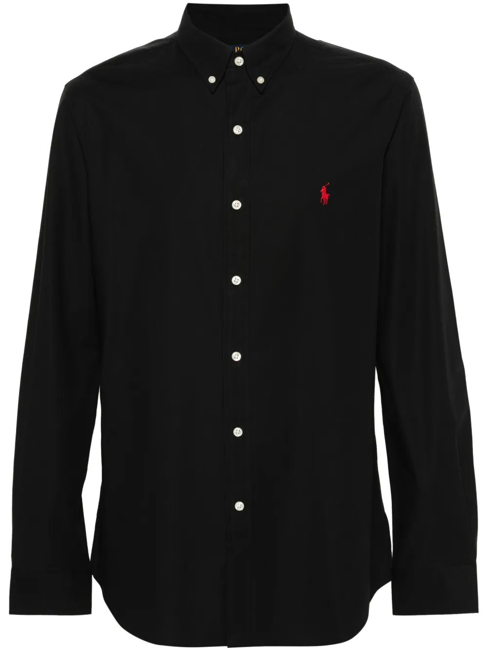 

Рубашка с логотипом Polo Pony POLO RALPH LAUREN, черный