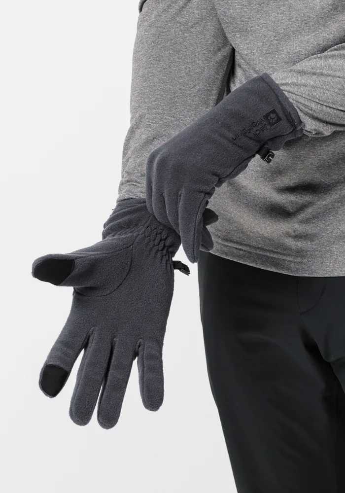 

Флисовые перчатки Jack Wolfskin "REAL STUFF GLOVE", цвет Ebony