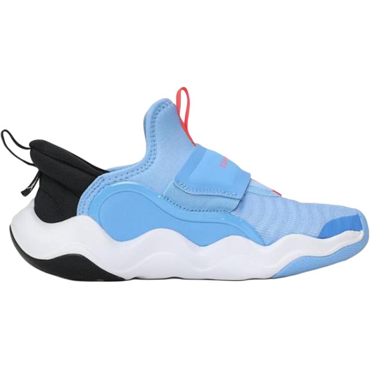 Nike Детские баскетбольные кроссовки EasyOn низкие устойчивые к истиранию Blue для детей 3-7 лет — фото 3