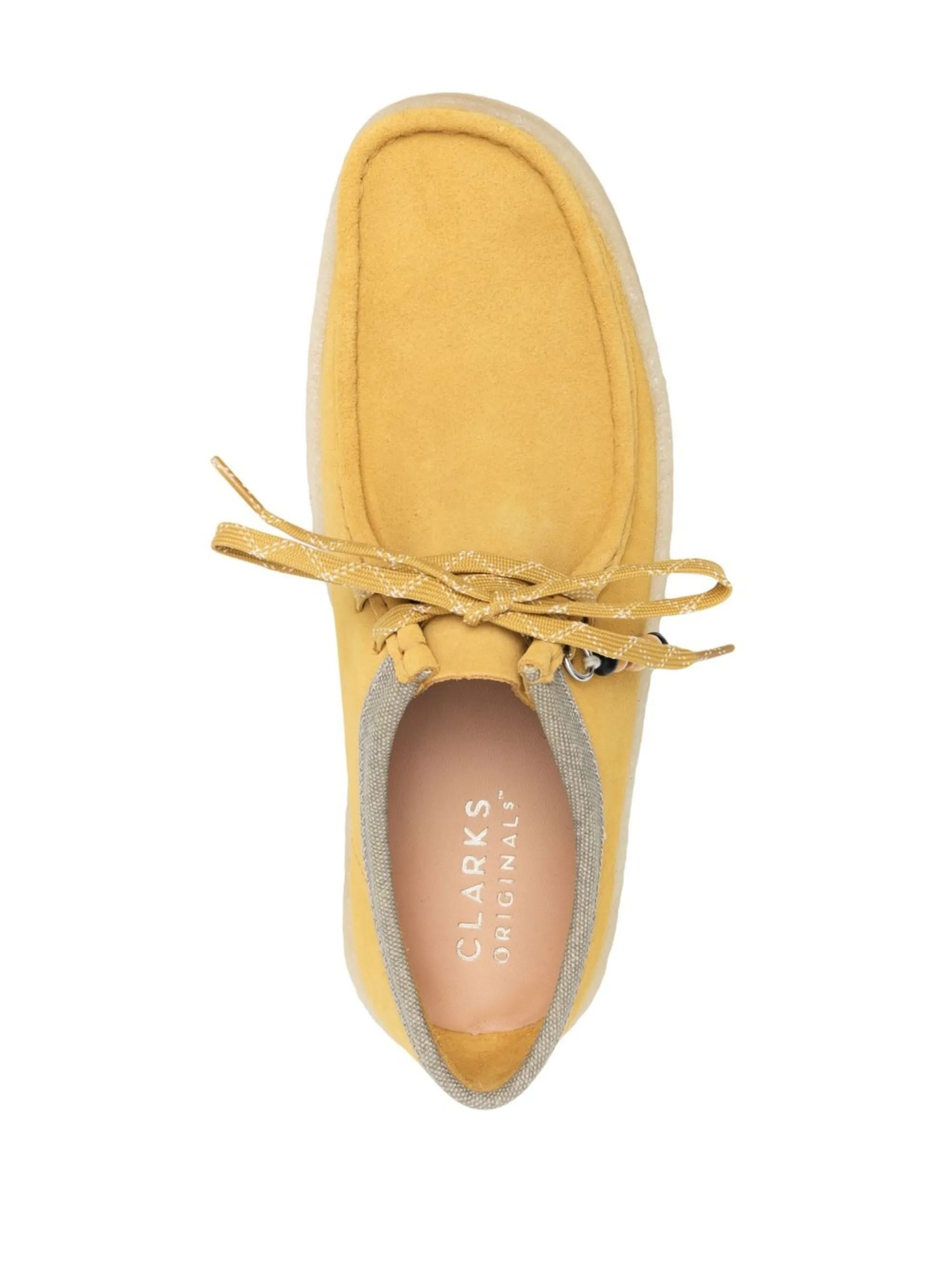 Топсайдеры с бусинами Clarks Originals, желтый — фото 4
