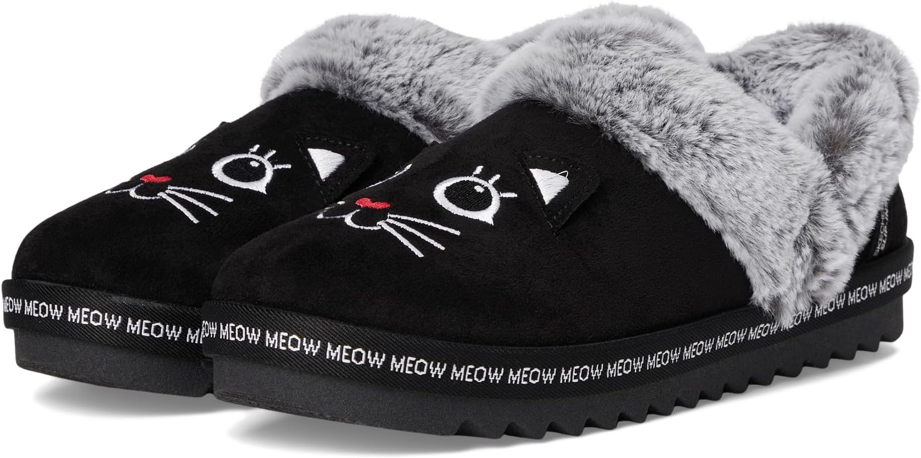 Тапочки BOBS from SKECHERS Women's Bobs Cozy Kiss - Paw Jams, Black