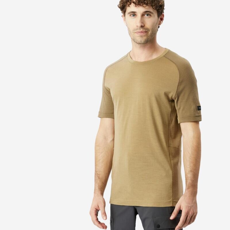

Мужская футболка Forclaz, цвет brown/marrón camuflaje