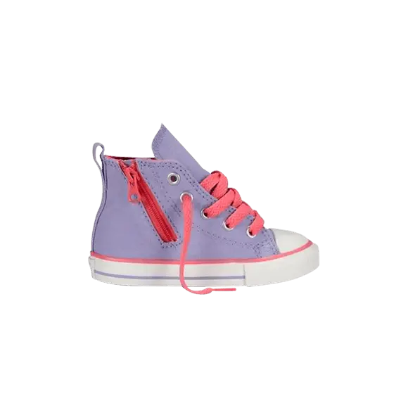

Кроссовки Converse Chuck Taylor All Star Side Zip Hi TD 'Lavender Glow', фиолетовый