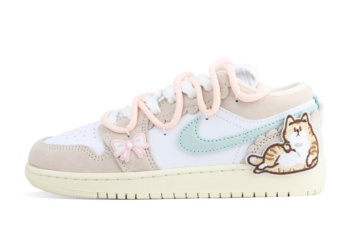 

Jordan Air Jordan 1 винтажные баскетбольные кроссовки женские, Pink