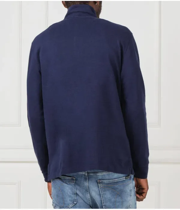 Свитер regular fit Polo Ralph Lauren, темно-синий — фото 4