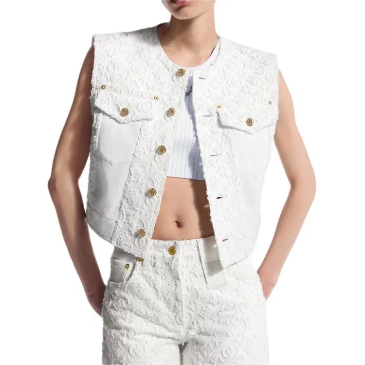 Жилет LOUIS VUITTON SS25 белый — фото 3