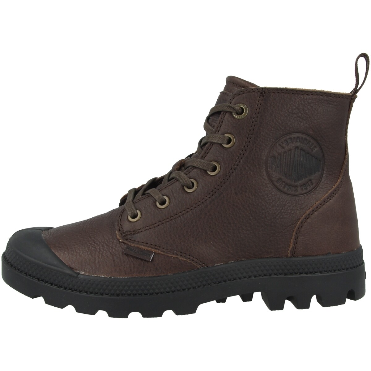 Ботинки Palladium Pampa Zip Leather ESS, коричневый