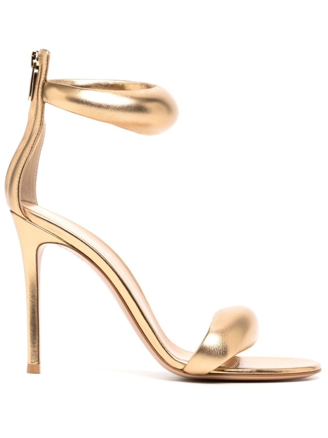 Gianvito Rossi босоножки Bijoux 100, золотистый
