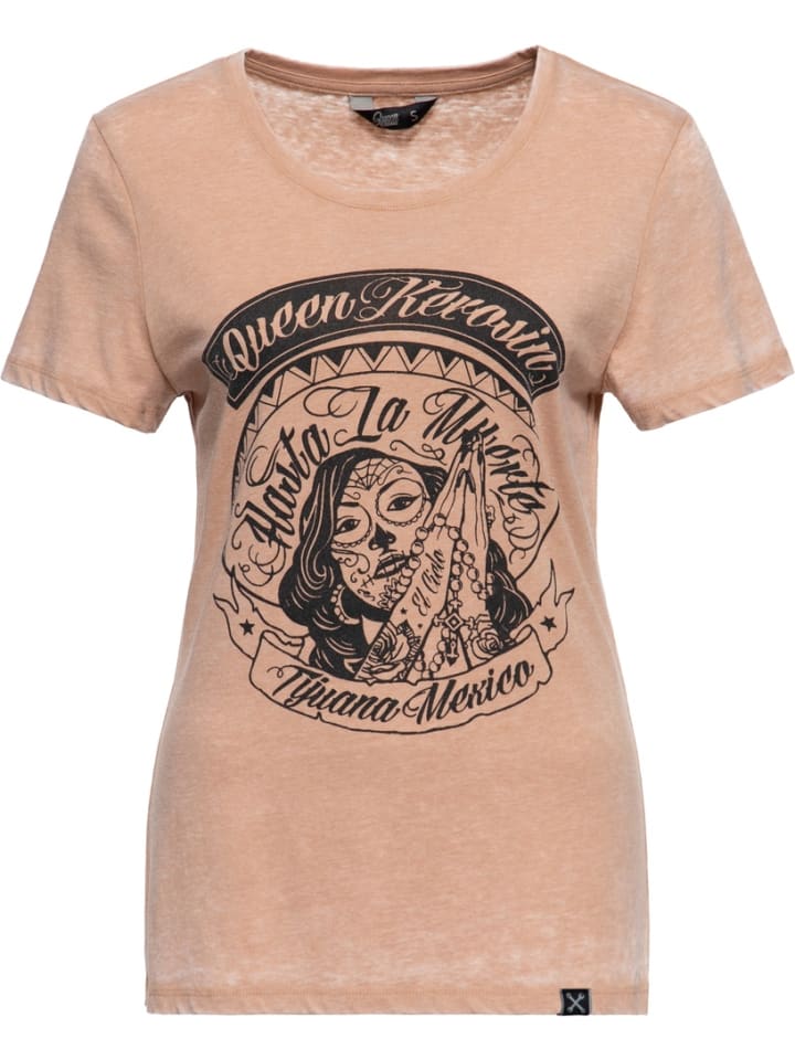 

Футболка Queen Kerosin Shirt, коричневый