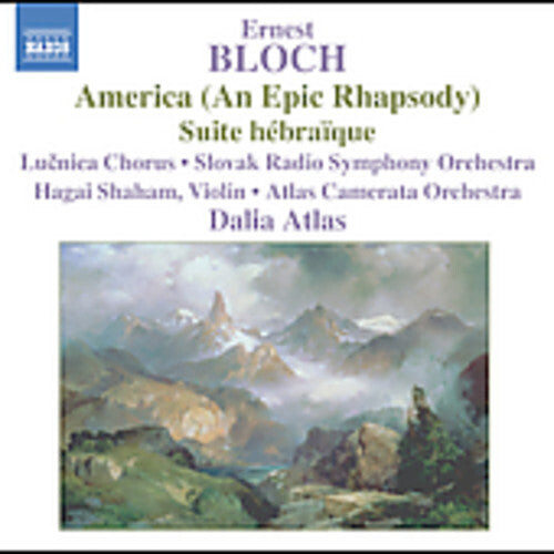 

CD диск Bloch / Slovak Rso / Shaham / Atlas Camerata Orch: America: An Epic Rhapsody