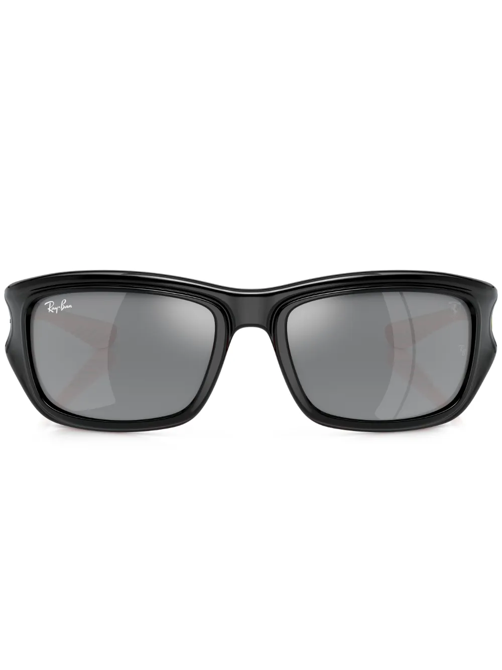 

Солнцезащитные очки в прямоугольной оправе Ray-Ban, черный
