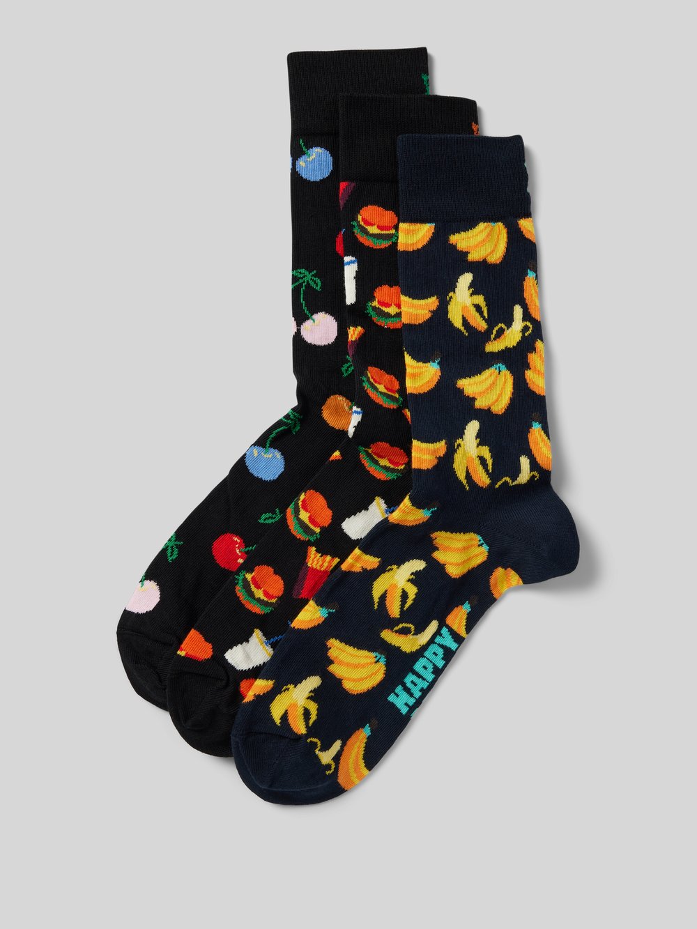 

Носки с этикеткой, модель «Классика», в упаковке 3 шт Happy Socks