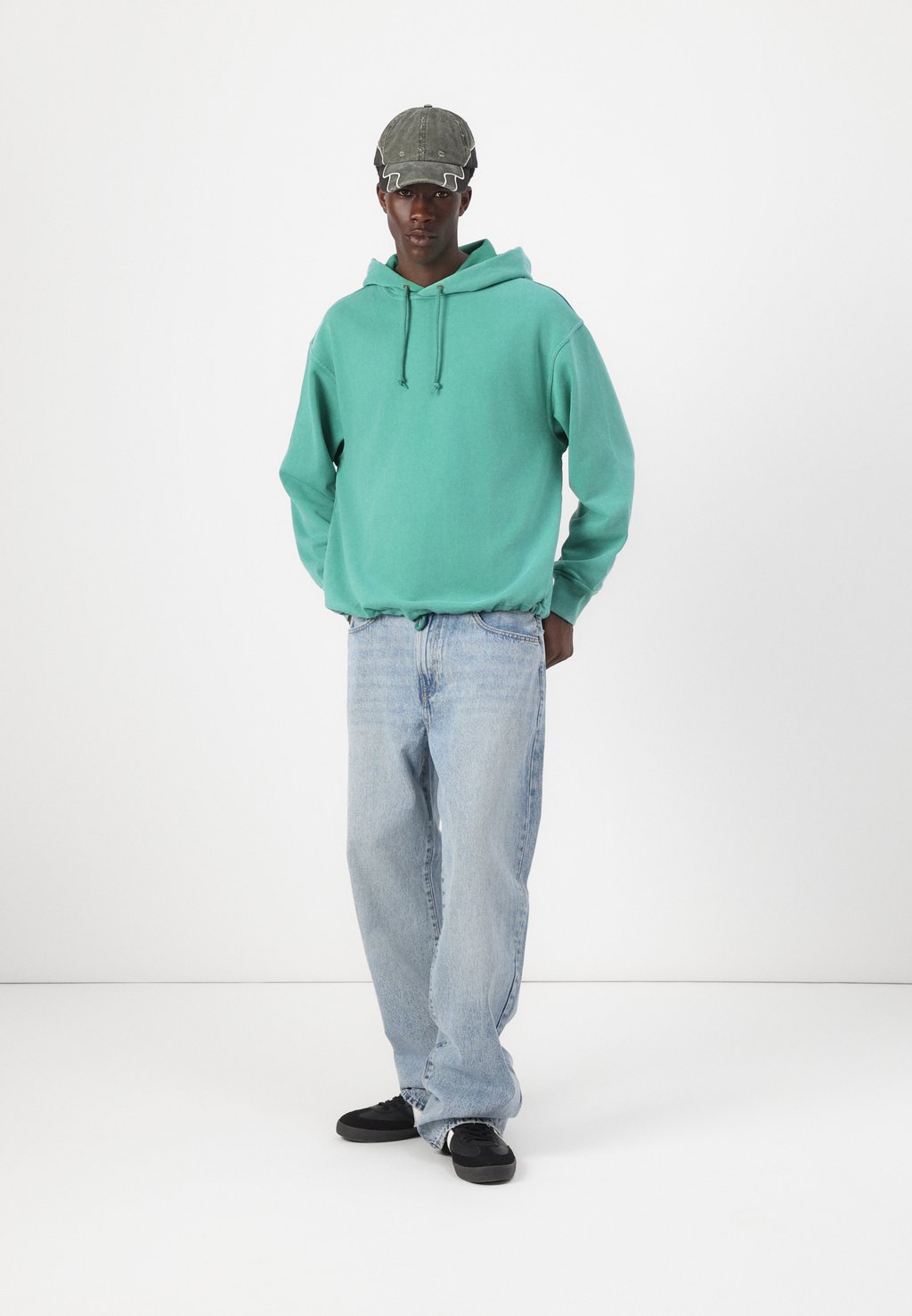 Толстовка с капюшоном SPORT PONCHO - Sweatshirt GAP, зеленый — фото 2