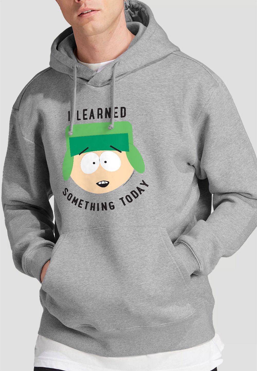 

Толстовка SOUTH PARK I LEARNED SOMETHING TODAY Cotton Soul, серый