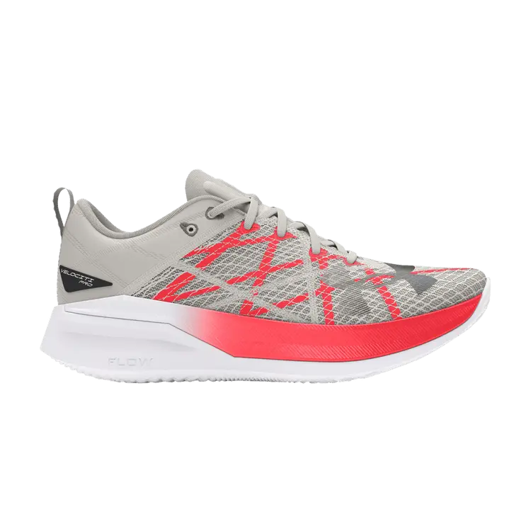 

Кроссовки Under Armour Flow Velociti Pro White Clay Racer Red, серый
