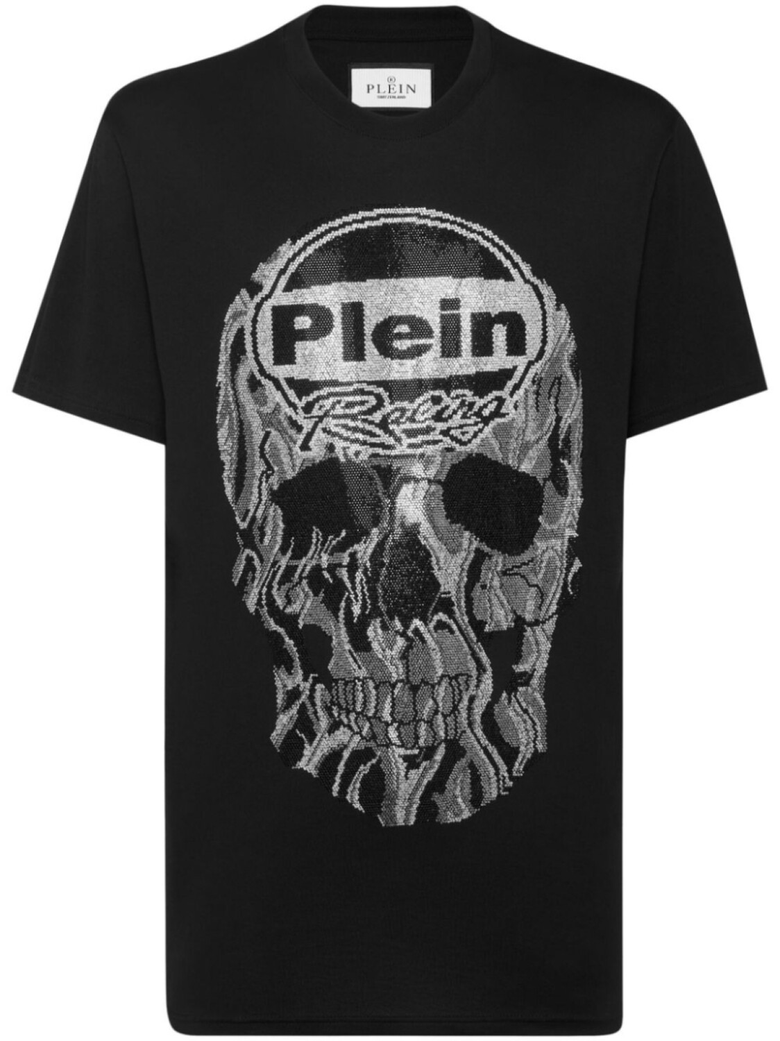 

Футболка Philipp Plein Strass Skull, черный