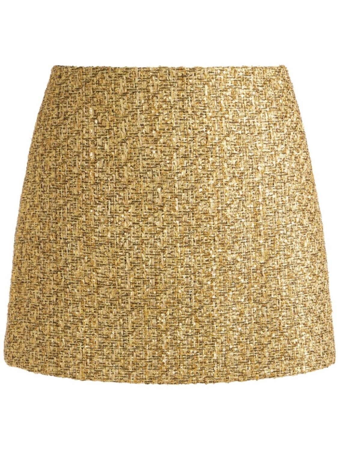 

Мини-юбка alice + olivia Rubi, золотой