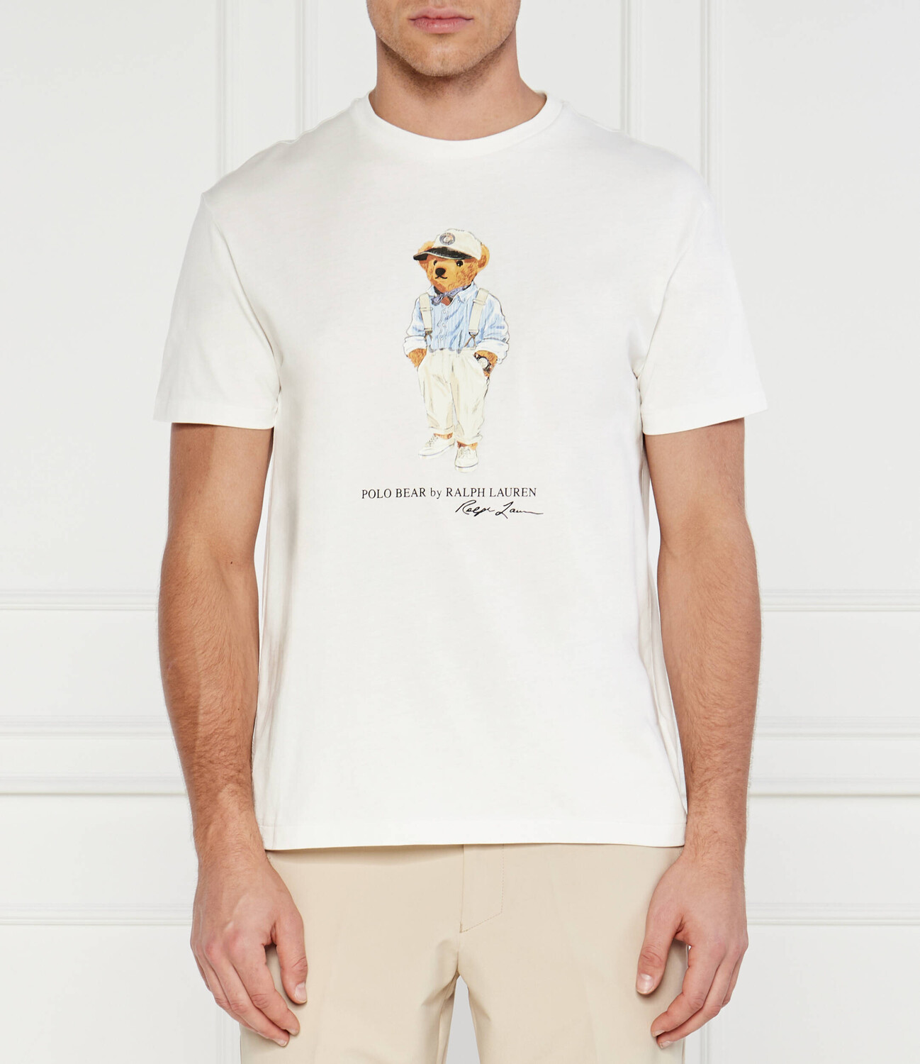 

Футболка POLO RALPH LAUREN Classic fit, белый
