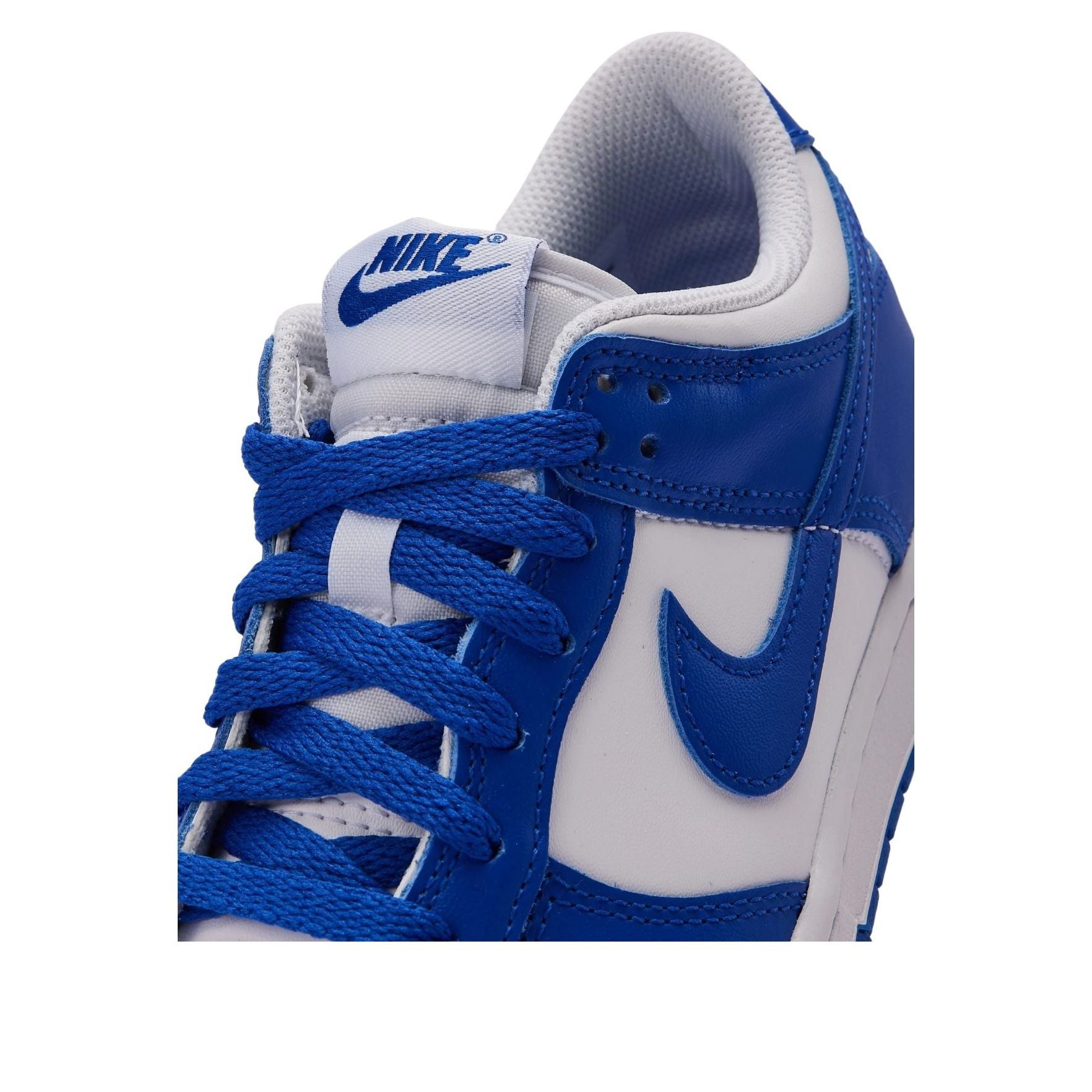 (GS) Nike Dunk Low 'White Hyper Royal' — фото 3