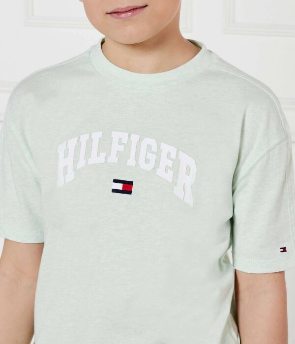Футболки Regular fit Tommy Hilfiger, зеленый — фото 4