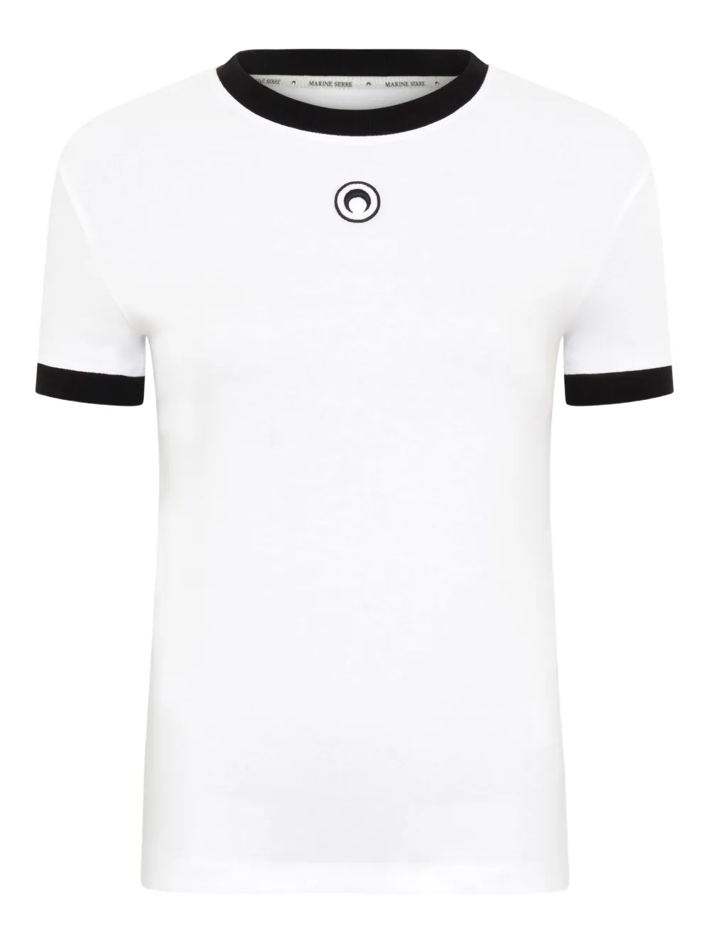 

Футболка с вышивкой в виде луны Marine Serre, белый