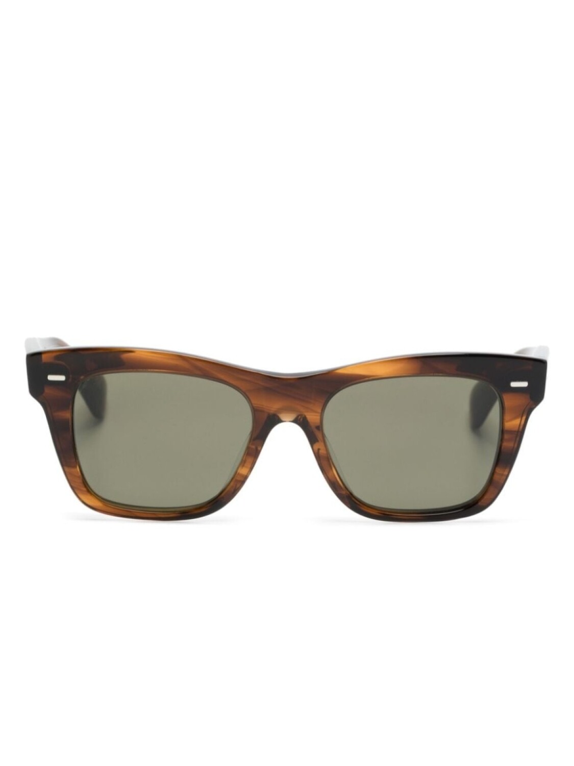 

Oliver Peoples солнцезащитные очки Ms. Oliver в квадратной оправе, коричневый