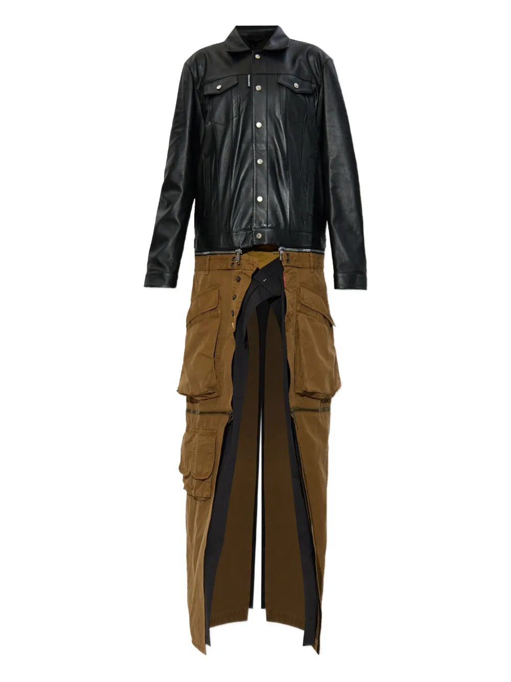 

Пальто на пуговицах из коллаборации с Better Dsquared2, черный