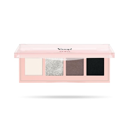 

Палитра теней для век Vamp! 4 005 Intense Smoky 0,183 унции — Макияж для глаз — Матовый, сатиновый, металлический финиш — Легкий — Легко растушевывается — Без талька Pupa Milano