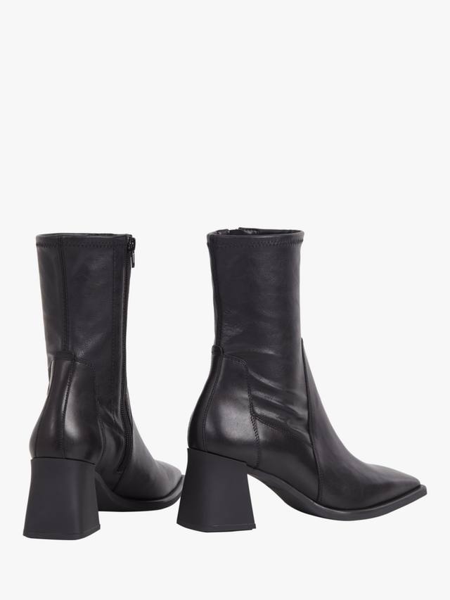 Ботинки Hedda до щиколотки из кожи с текстилем Vagabond Shoemakers, Black — фото 3