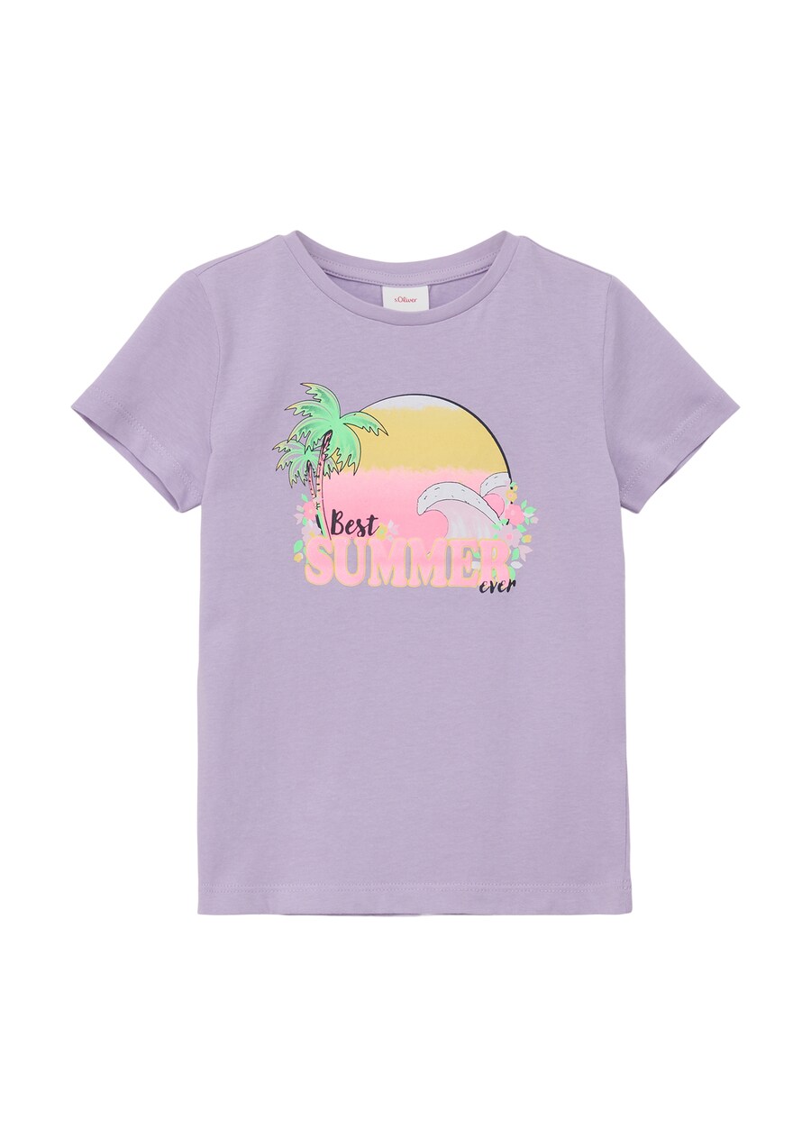 

Футболка s.Oliver Shirt, сиреневый