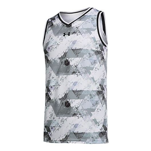 

Спортивная футболка basketball jerseys 'grey white' Under Armour, серый