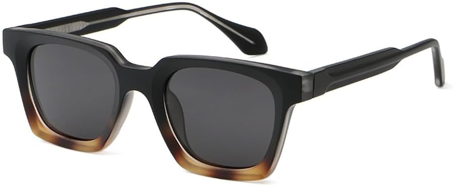 

Солнцезащитные очки в квадратной оправе для мужчин, ацетатные, черные и зеленые, модные солнцезащитные очки для женщин, защита от ультрафиолета UV400, унисекс WNCKSQ, Black Leopard Frame