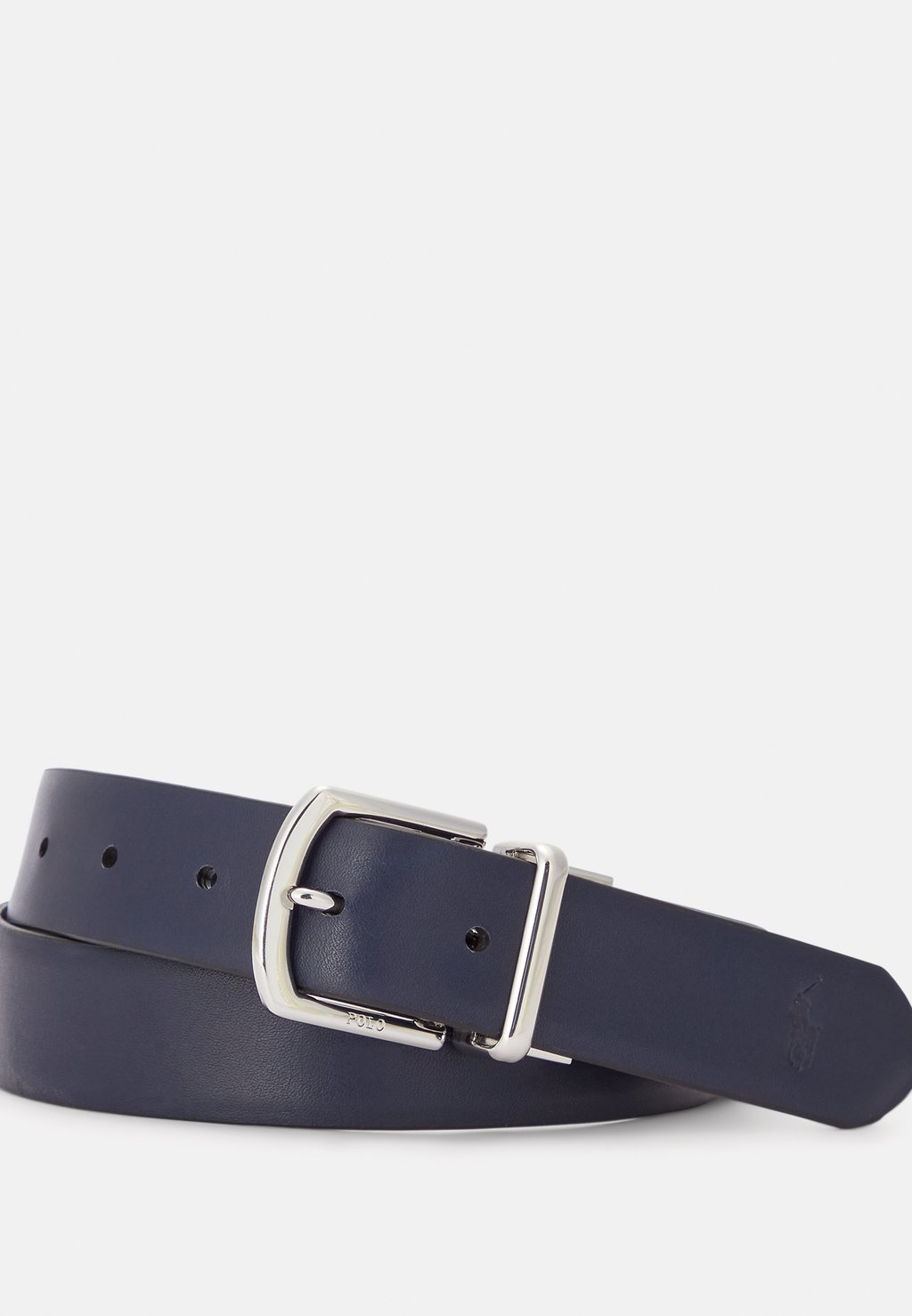 

Ремень REVERSIBLE PEBBLE LEATHER BELT Polo Ralph Lauren, черный