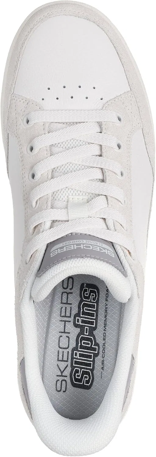 Мужские кроссовки Skechers Recoil Persius, Pu Leather Suede Pig Dirty White — фото 3