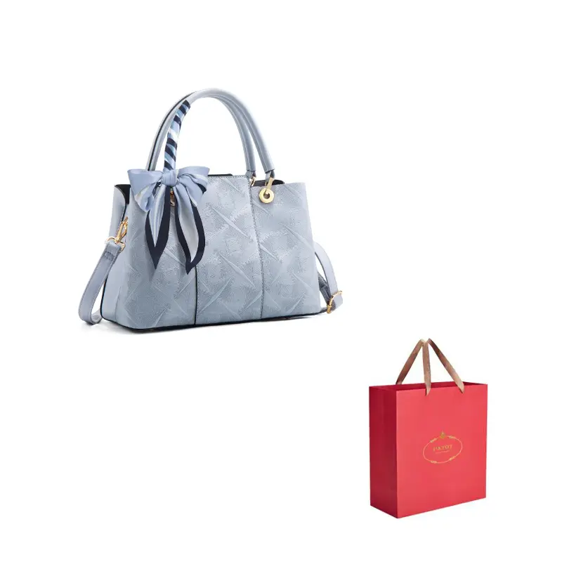 

PAYOT Синтетическая кожаная сумка через плечо женская разноцветная, Light Blue