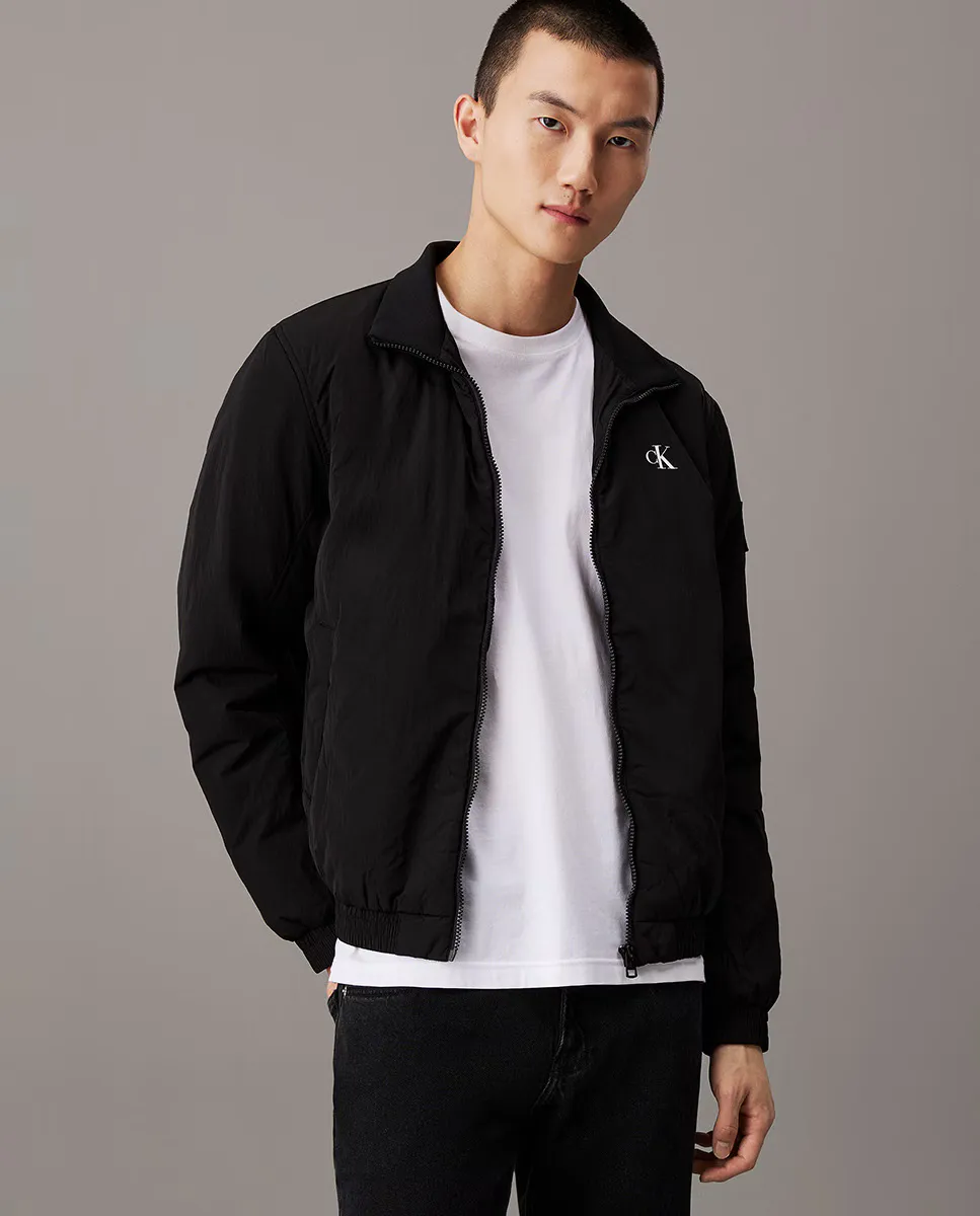 

Мужская утепленная куртка на молнии Calvin Klein Jeans, черный