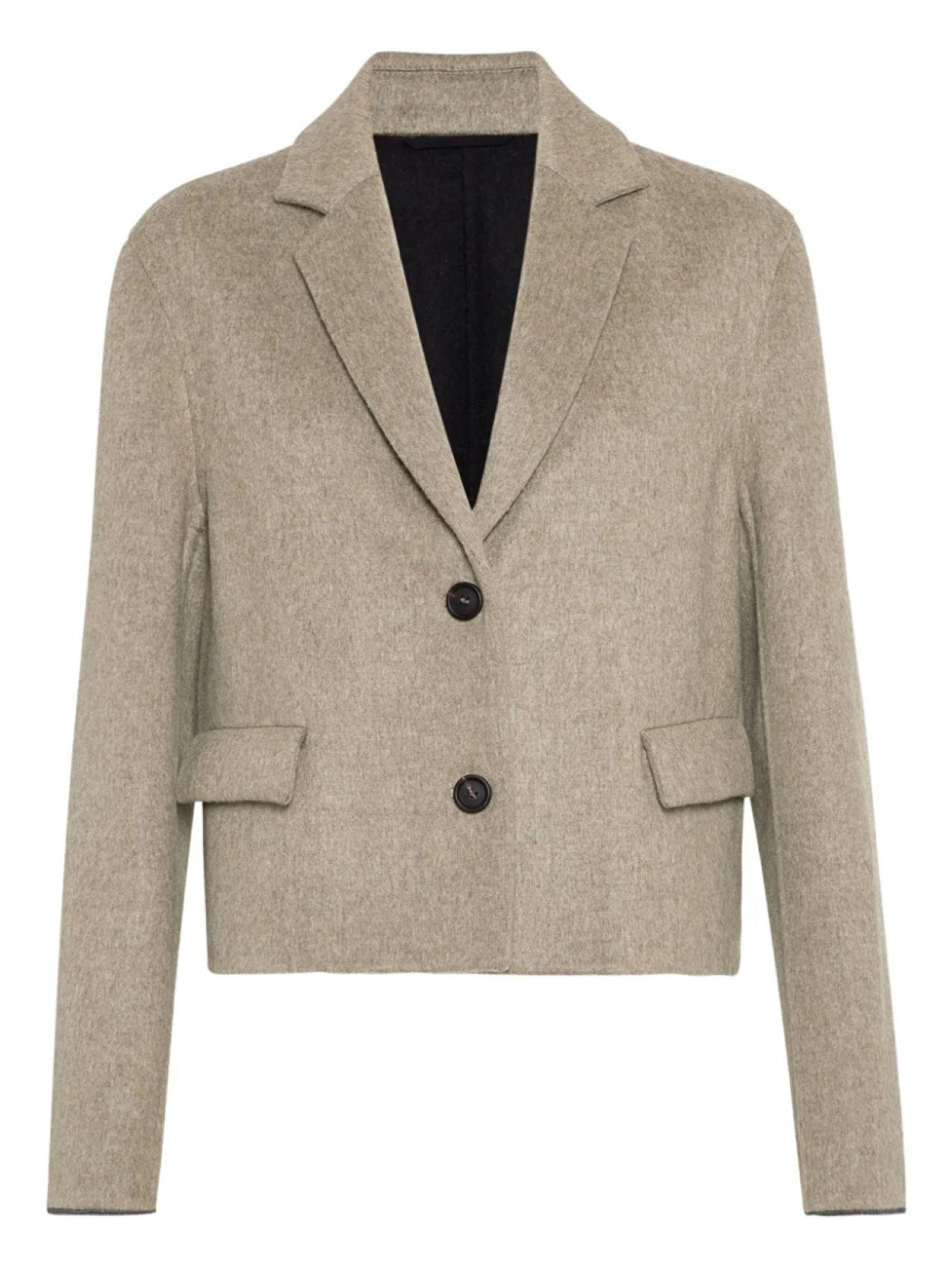 

Brunello Cucinelli укороченный пиджак, нейтральный