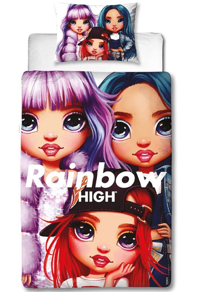 

Пододеяльник Rainbow High 140 х 200 см - полиэстер - 60 х 70 см Textieltrade