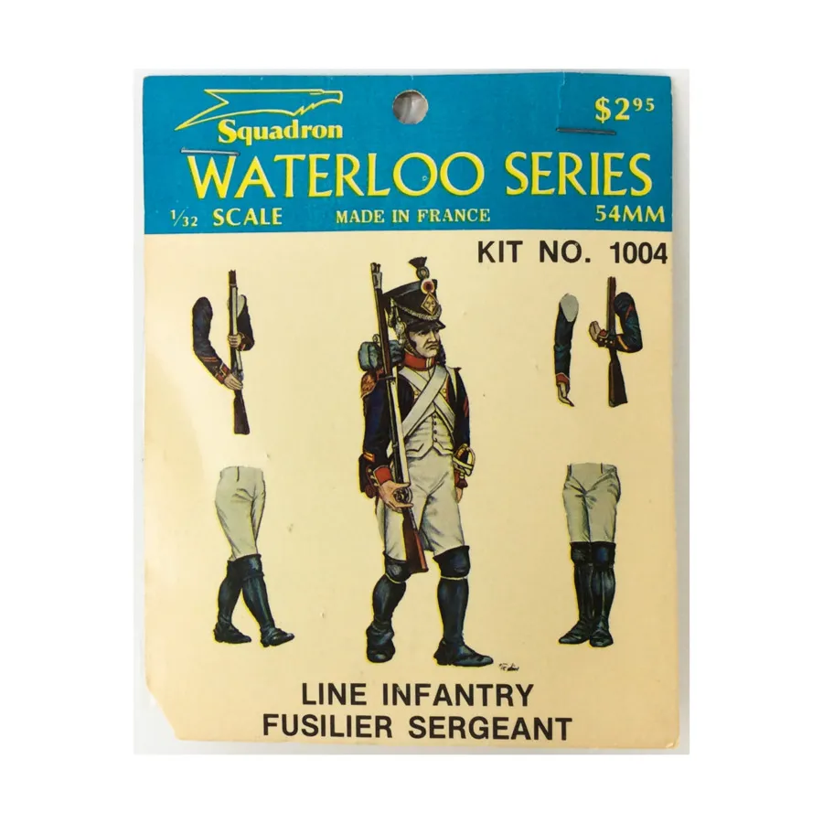 

Сержант-фузилер линейной пехоты, Historical Miniatures (54mm) (Squadron/Rubin)