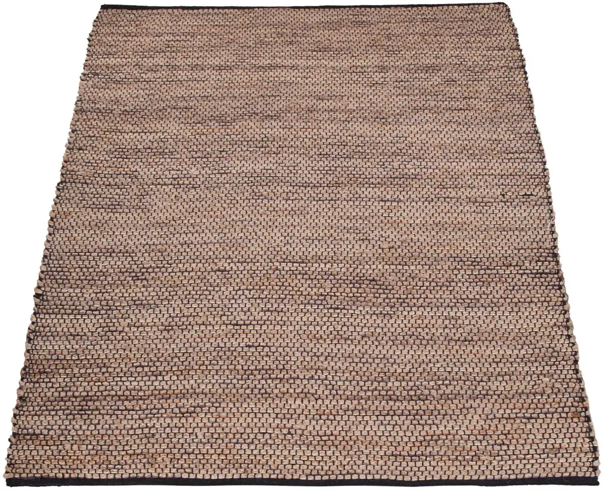 

Ковер Paco Home "Odense 684", прямоугольный, двусторонний ковер ручной работы, джут и шерсть, в крапинку, гостиная 120х170 см, бежевый
