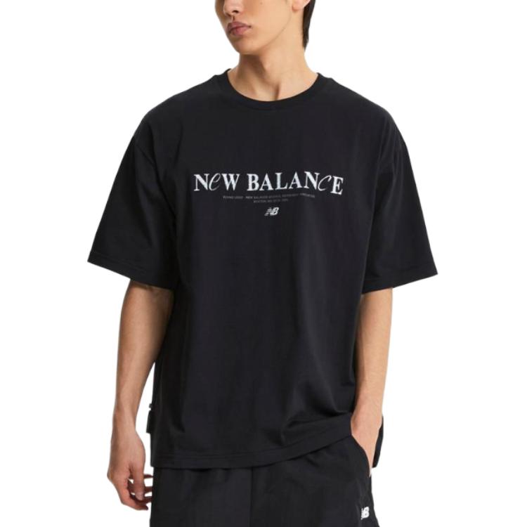 

New Balance Футболка мужская черная