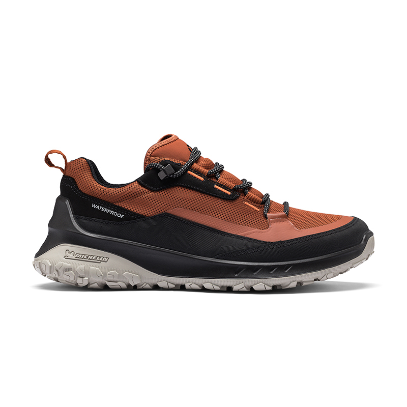 Кроссовки Otto Series Low Top Casual Shoes Men's Black Brown Ecco — фото 2
