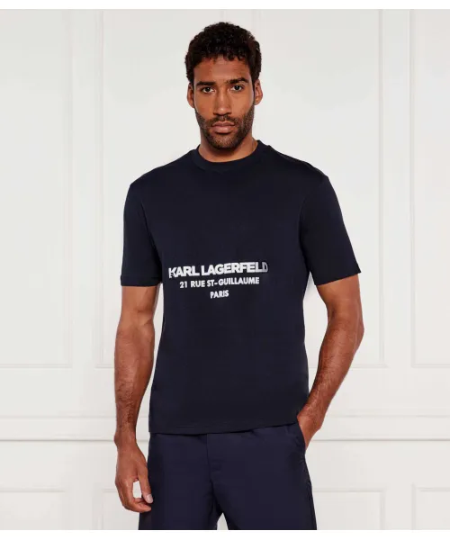 

Футболка Loose fit Karl Lagerfeld, синий