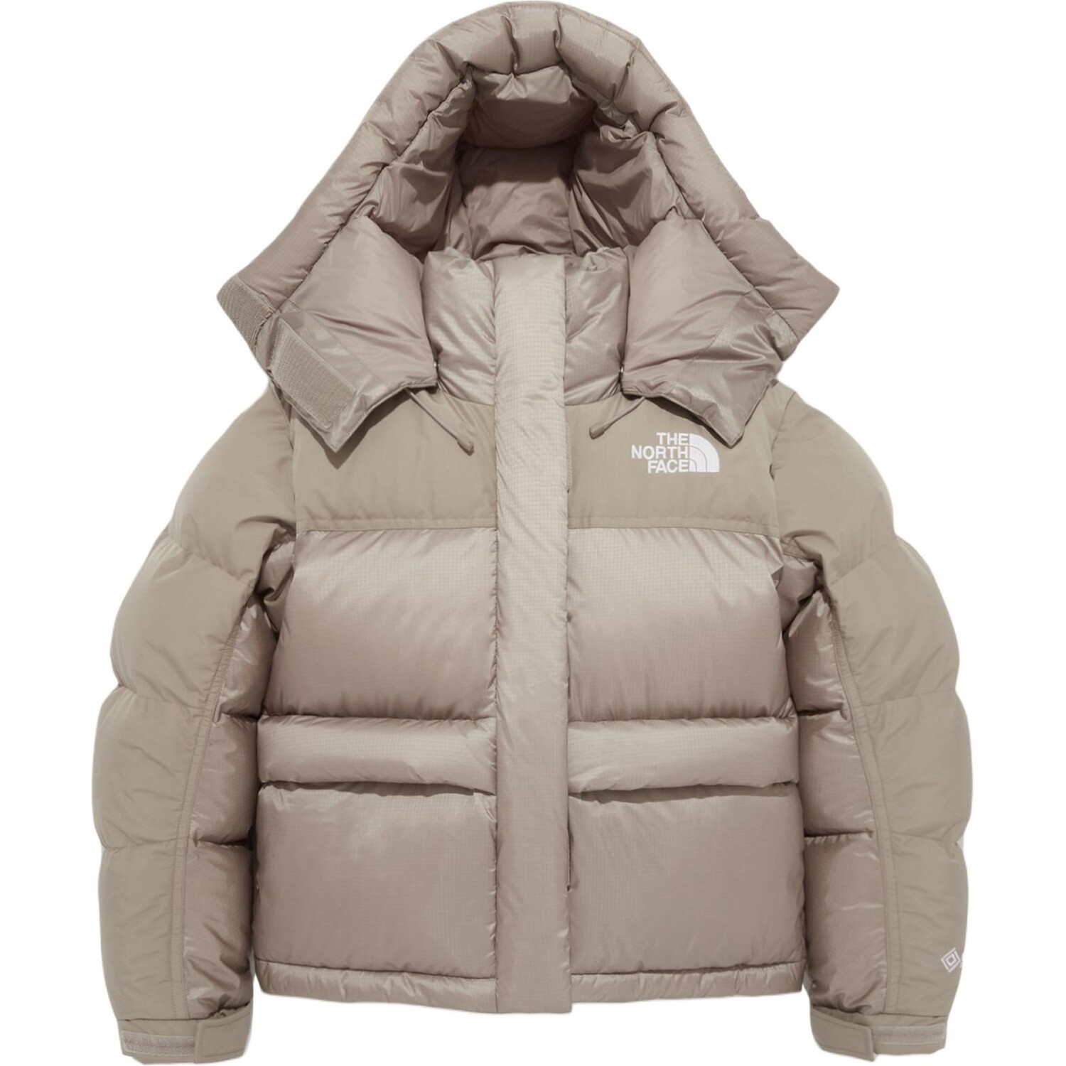 

Пуховик женский светло-коричневый The North Face